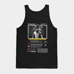 Demogorgon Monster Card Tank Top